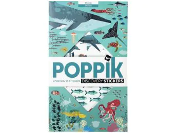 PÓSTER DE ADHESIVOS POPPIK Océano