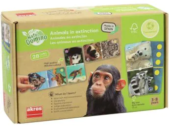 DOMINÓ FOTOGRÁFICO GIGANTE Animales en peligro