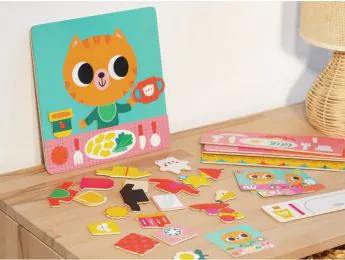 JUEGO EDUCATIVO MAGNÉTICO El gatito de los rituales