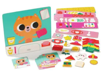 JUEGO EDUCATIVO MAGNÉTICO El gatito de los rituales