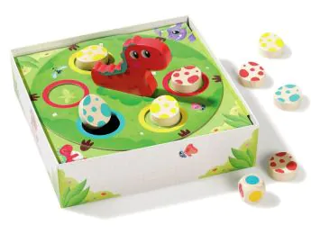juego de cooperación mamá dino