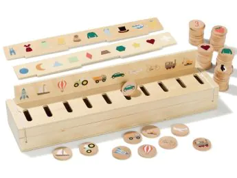 CAJA DE CLASIFICACIÓN montessori Exploradores