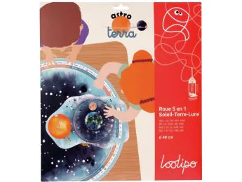 RUEDA 5 EN 1 SOL-TIERRA-LUNA ASTRO TERRA