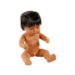 MUÑECA CUERPO DURO CON CABELLO 38 cm Elie
