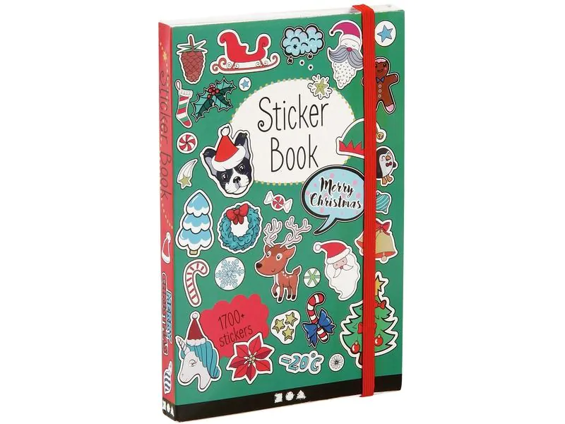 LIBRO DE PEGATINAS DE NAVIDAD
